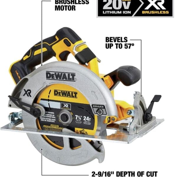 SIERRA CIRCULAR DEWALT DCS570B