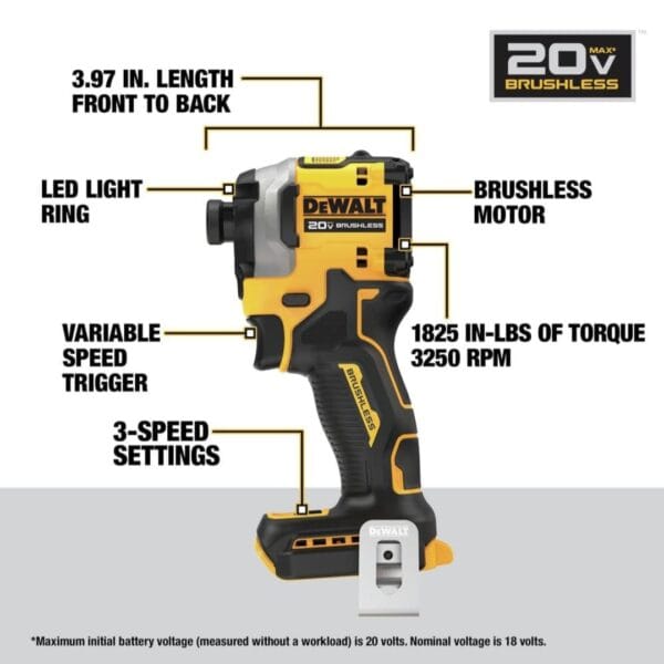 Atornillador Dewalt DCF850 Atomic