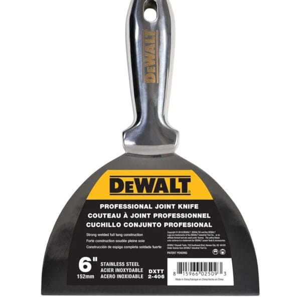 Espatula Dewalt 6" inox