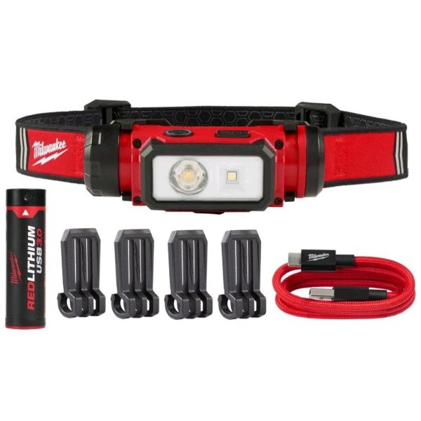 LAMPARA FRONTAL MILWAUKEE  2163-21 600 LUMEN